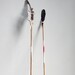 Large Handmade Wooden Arrow / Feather Arrow, Ombre, Archery, Modern Folk