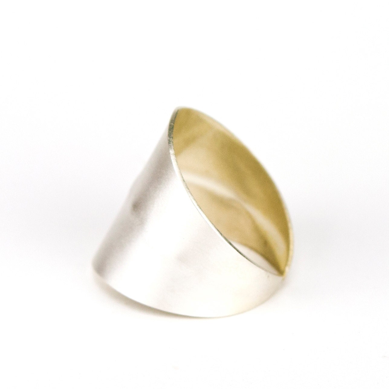 Adjustable - silver - statement - ring