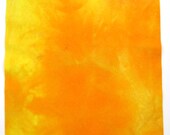 Viscose wool felt - hand dyed - bright yellow, lemon, golden yellow, daffodil, spring