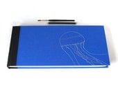 Charitable Donation for Ocean Conservation - Large Panoramic Sketch Journal - Jellyfish - Wet and Dry Media