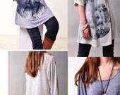 Drifting with cloud - zen tunic (Y3115)