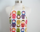 Kid apron AGE 2-5 / Laminated apron / Paint smock / Craft apron / Art smock / Full arpon / Children apron / Garden apron / kids kitchen