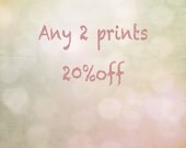 Any (2) 8x8, 8x10, 8x12