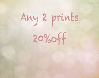 Any (2) 8x8, 8x10, 8x12