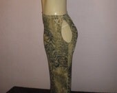Beautiful Animal Print 2 Piece Halter Top and Long Skirt Swimsuit Cover Up Size Medium/Large (Last 1 in this Print)
