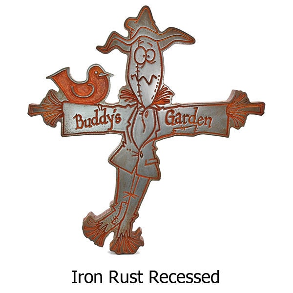 Garden Scarecrow 13 x 12 inches Custom Made for you