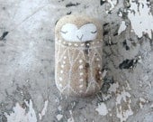 Beach Pottery Owl