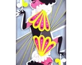 Queen of Clubs Print