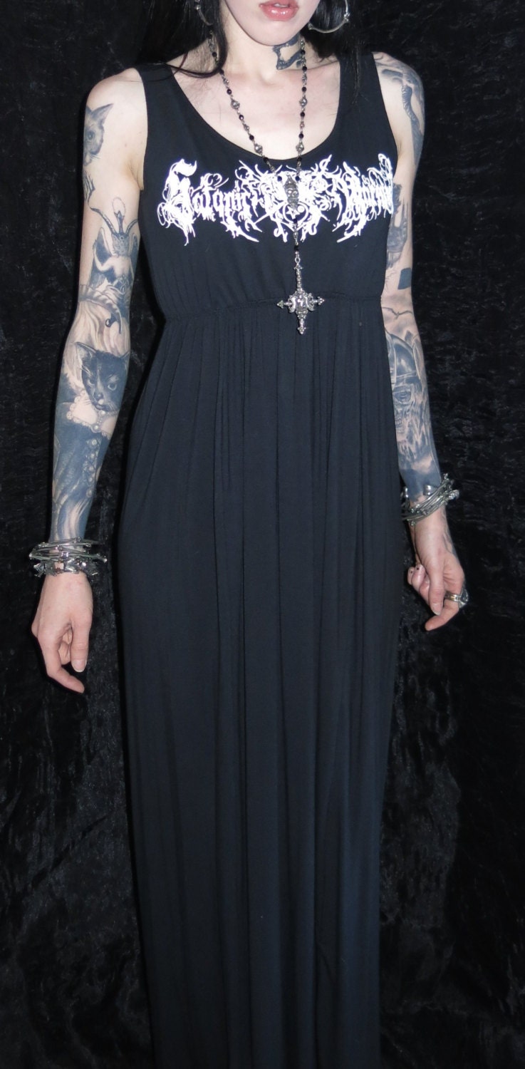 Satanic Warmaster Girls Maxi Dress