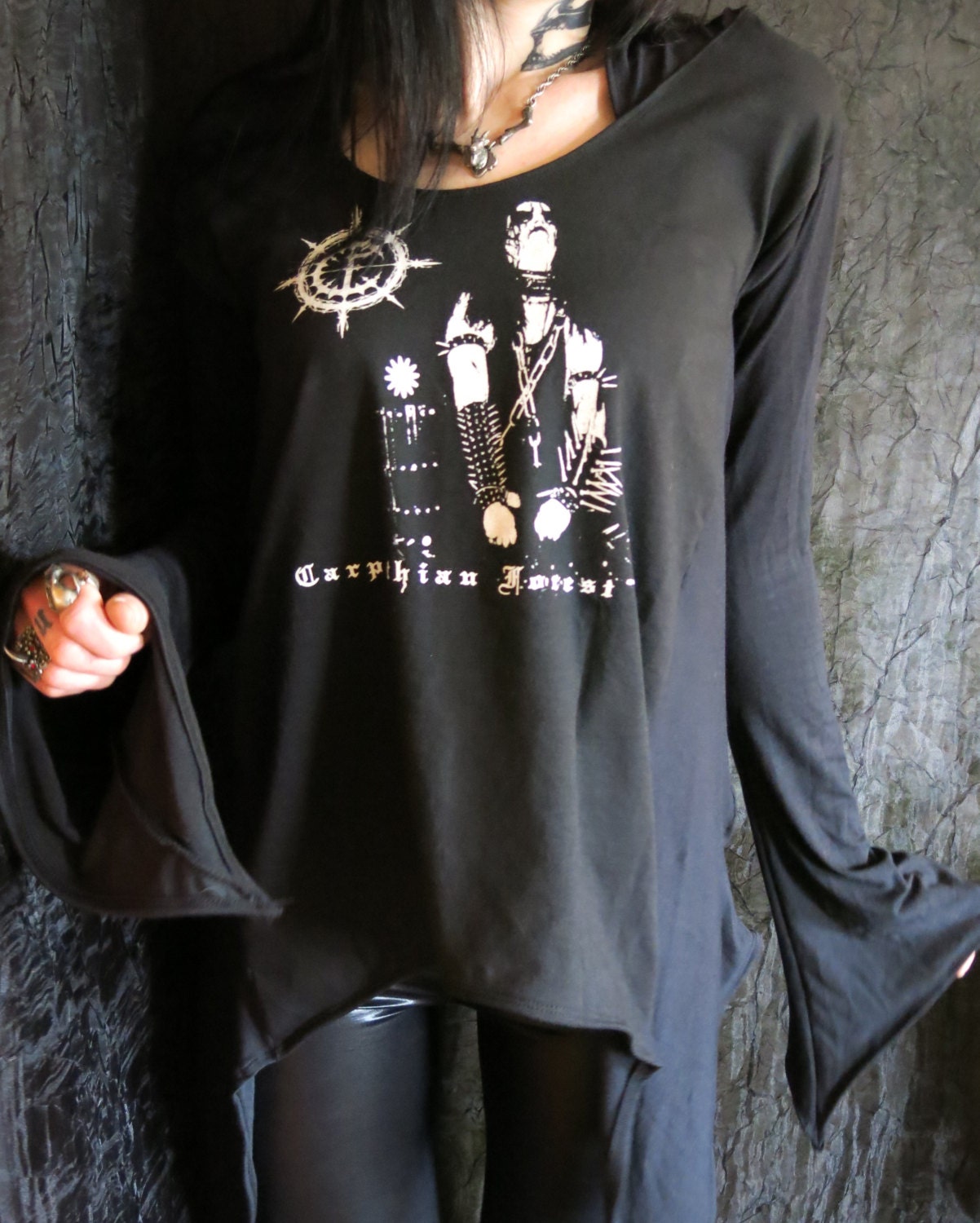 Carpathian Forest Girls We're Going To Hell Slouch Hoodie