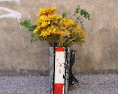Flower Vase, Table Centerpiece, Unusual, Vessel, Unisex Gift