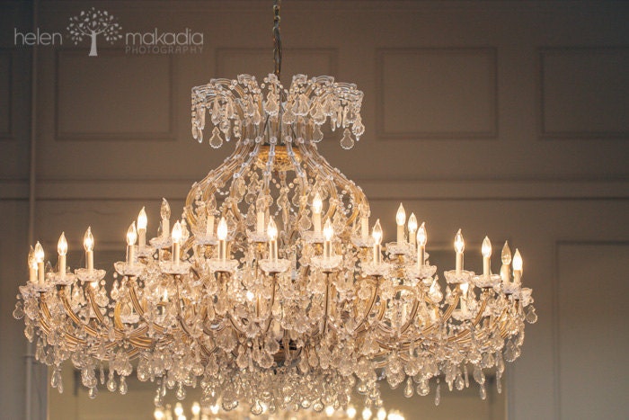 Fine Art Abstract Photograph. Oh Chandelier.  8x12 Print