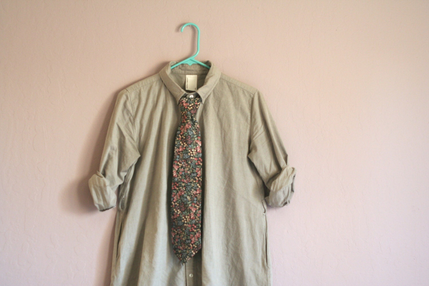 Ditsy Floral Print Neck Tie Unisex