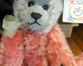Watermelon Mohair  Artist Teddy Bear