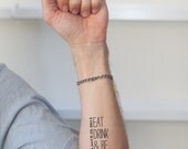 Getting Married Temporary Custom Tattoos
