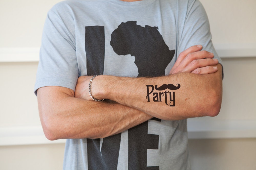 Custom Temporary Tattoos - Party Tats