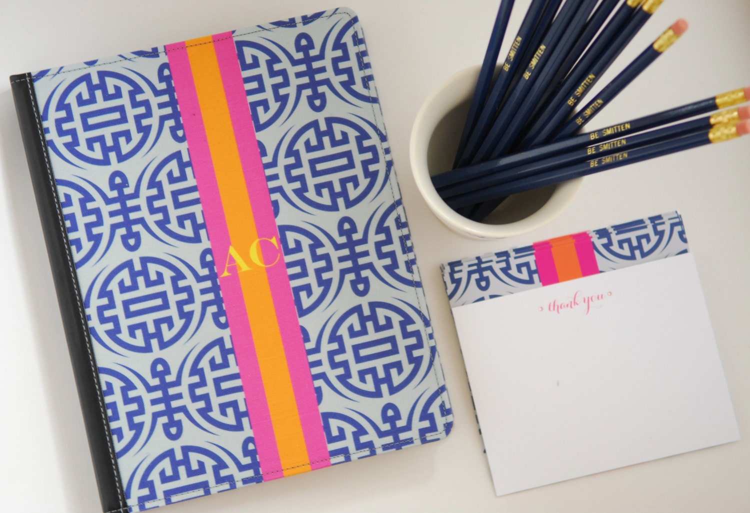 Personalized iPad/Tablet Case - ORIENTAL Collection  - you pick colors