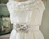 the Satin Bow-licious Belt, women, girls, bridal belt, wedding, bridesmaids,