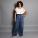 1970s High Waist JEANS / Levi's Buckleback Wide Leg Bell Bottoms, m