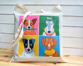 Canvas Tote Bag 'Doggy Bag'