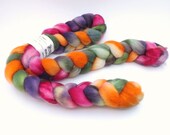 Corriedale Top (Roving) for Spinning or Felting - 4oz - "Bird of Paradise"