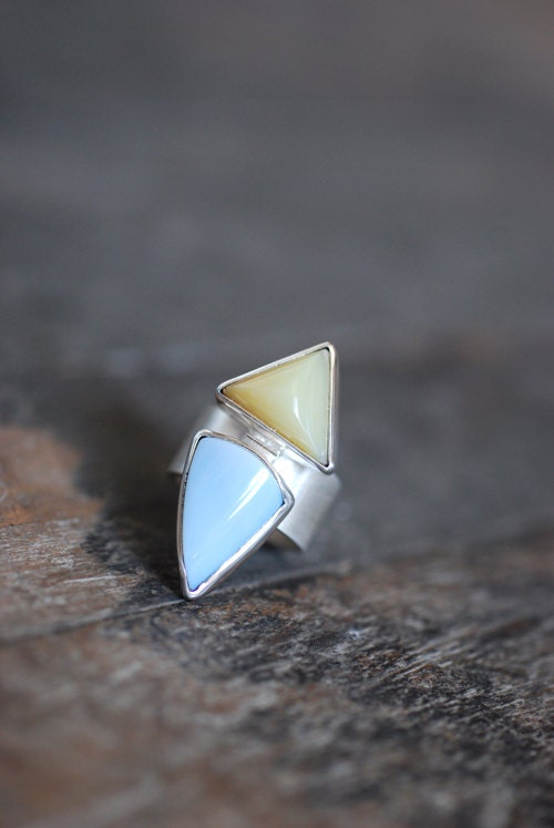 Dollybird Opal Talon Ring