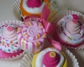 New Baby Cupcake and Lollipop Gift Set - 11 Pieces