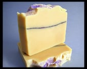 Lavender Lemon Olive Oil Soap -- Handmade Soap -- Soap for Her  -- Bath and Beauty