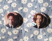 Mulder & Scully are Amazing- 1 Inch Button Set