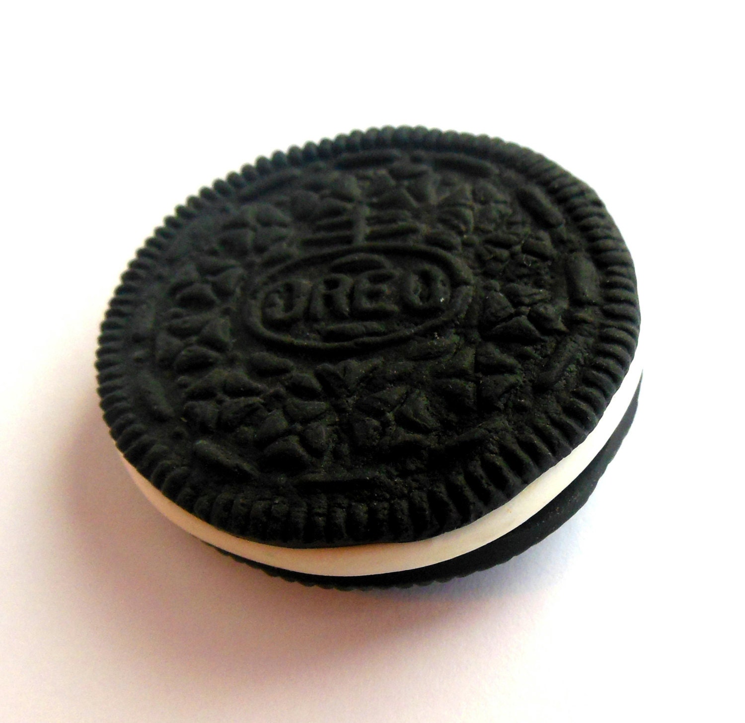 polymer clay oreo cookie magnet