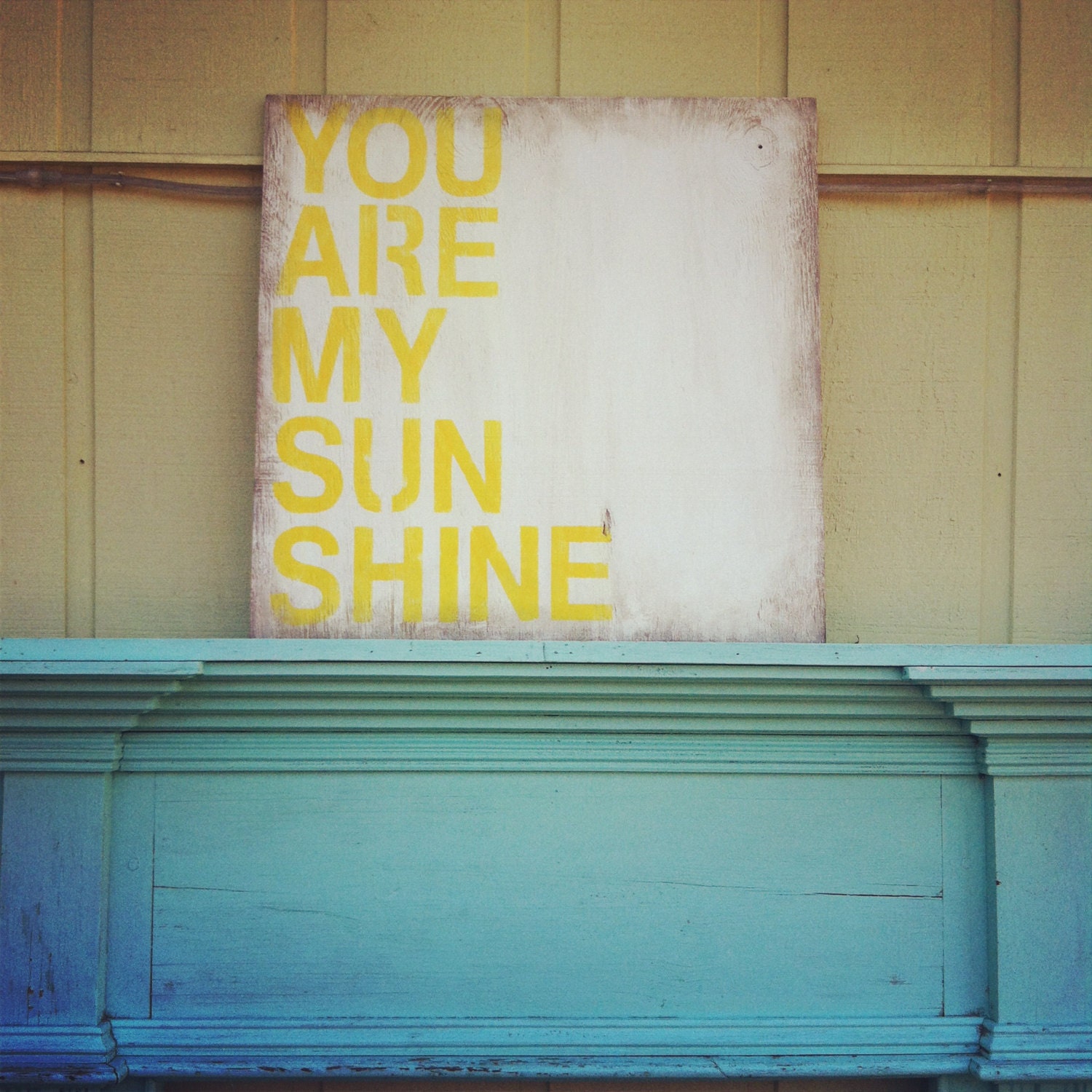 You Are My Sunshine - Wood Sign - 28x28