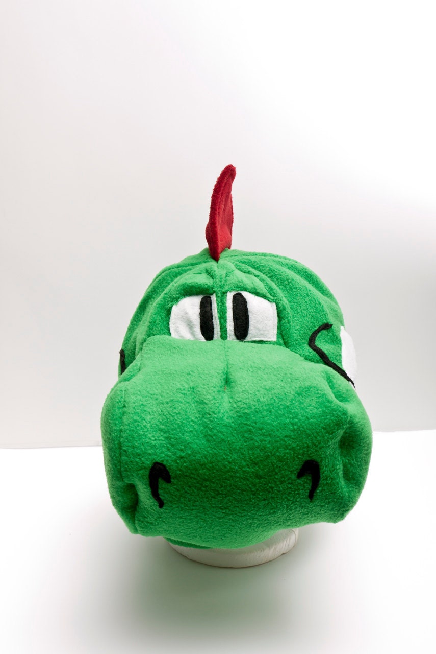 Yoshi winter fleece hat -Made to order