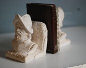 Price Drop / Vintage Conquistadors Bookends / Set of TWO