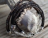 Custom Braided Horsehair Bracelet - Your Horse Hair Or Mine - 6MM