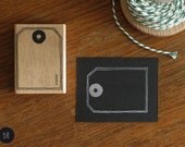 rubber stamp: gift tag by bastisRIKE