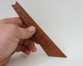 Lacewood Pottery Trim Knife, Footing Tool