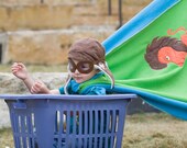 TM Little Bird Lion w brown mane summer blanket big little kids graduation toms etsy kids security blanket lovie cape swaddle blanket