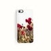 Poppy iPhone 5 case for girls, red, iPhone5, red poppies, scarlet, gold, gardening, gadget cover