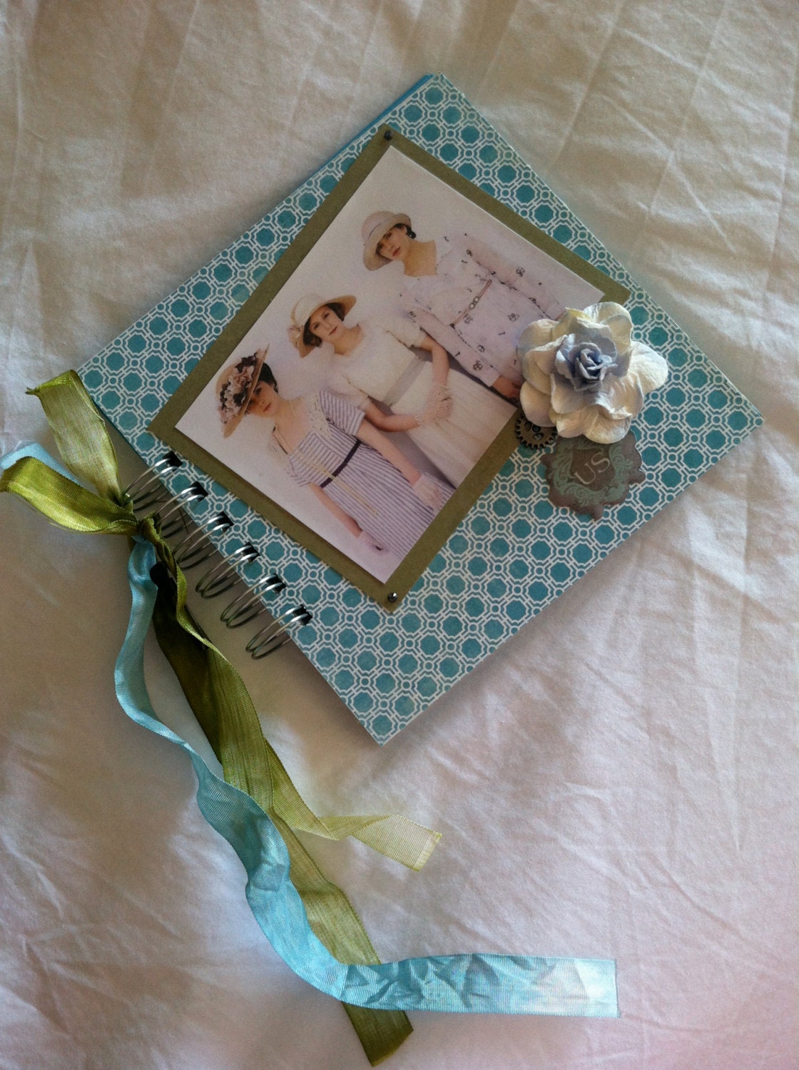 6x6 Shabby Chic Downton Abbey Journal