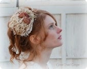 Rustic Hair Flower Mori Girl Wedding Head Piece