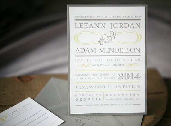 Custom Wedding Invitation Suite - Carnivale Invitations