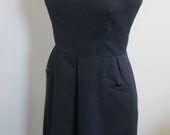 Vintage Black 1960s Little Black Dress