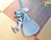 Sea Glass Jewelry, Mermaid Necklace made in Hawaii by Mermaid Tears, Ocean Inspired