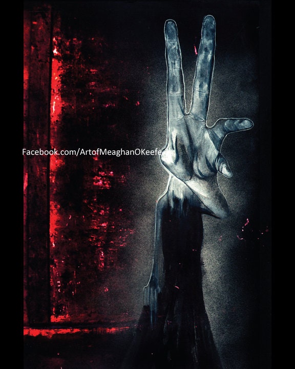 Monster Reaching 8x10 Print