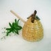 RESERVED for Maria ---  Honey Pot with Dipper