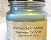 Blueberry Cobbler 8oz Candle in Mason Jar