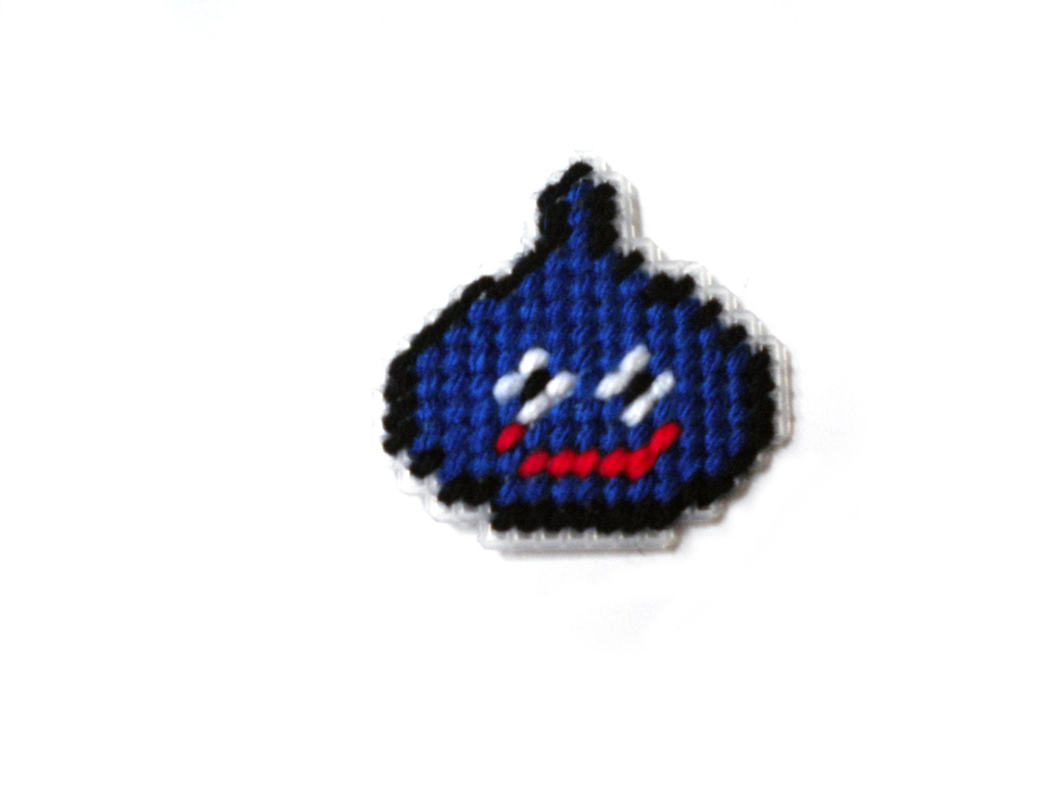 Dragon Quest Slime magnet inspired by Dragon Quest Video Game - 8bit Pixel Sprite Art