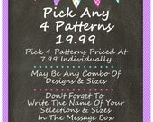 Dog Clothes Pattern Pick 4 Designs & Sizes For 19.99