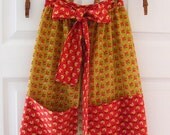 Vintage WeatherVane Rooster Apron