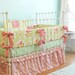 Pink Sweet Birdie Ruffle bedding